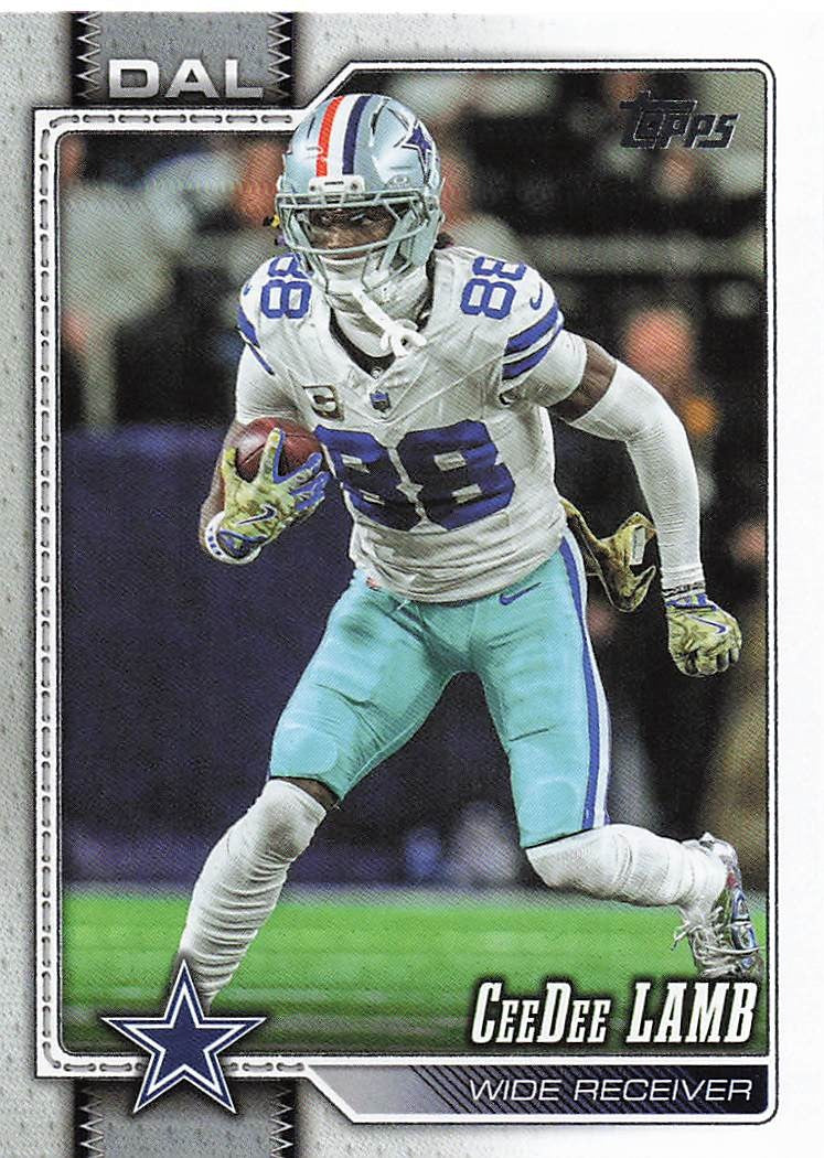 2026 Topps Flagship Football CeeDee Lamb #54