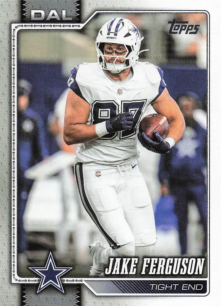 2026 Topps Flagship Football Jake Ferguson #55