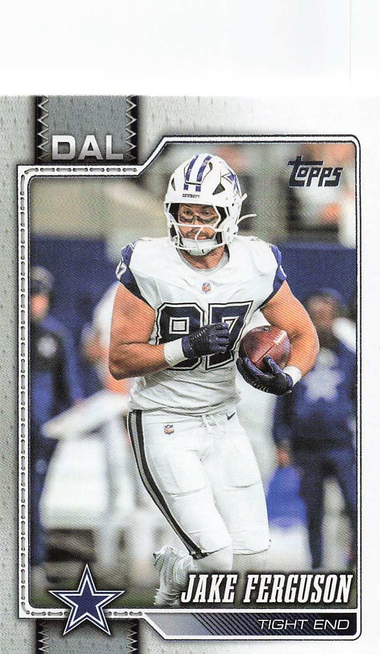 2026 Topps Flagship Football Jake Ferguson #55