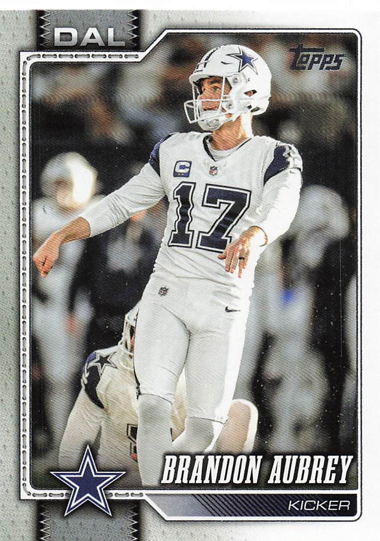 2026 Topps Flagship Football Brandon Aubrey #52