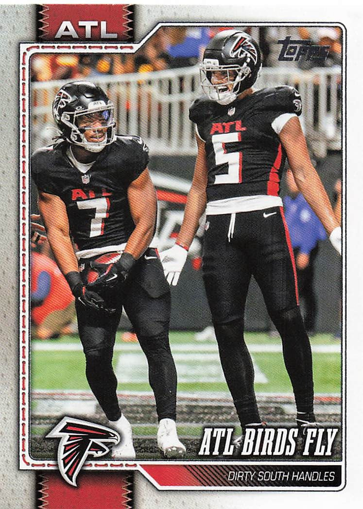 2026 Topps Flagship Football ATL Birds Fly #298