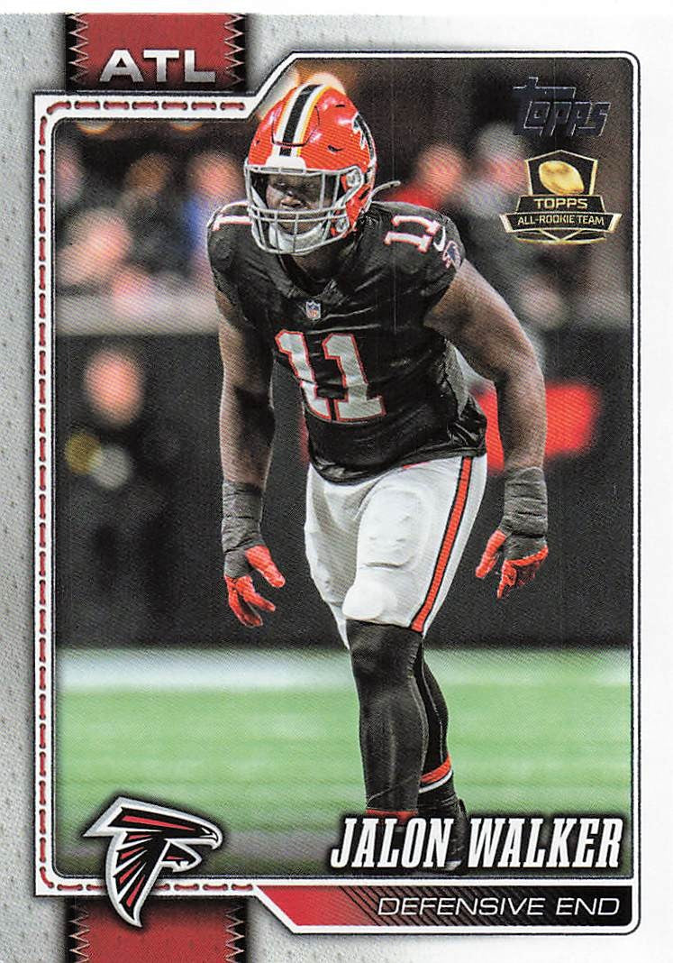2026 Topps Flagship Football Jalon Walker #7