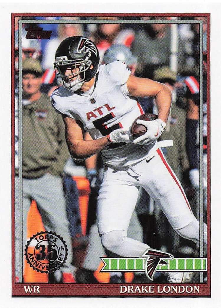 2026 Topps Flagship Football 1991 Topps Football Drake London #91TF-5