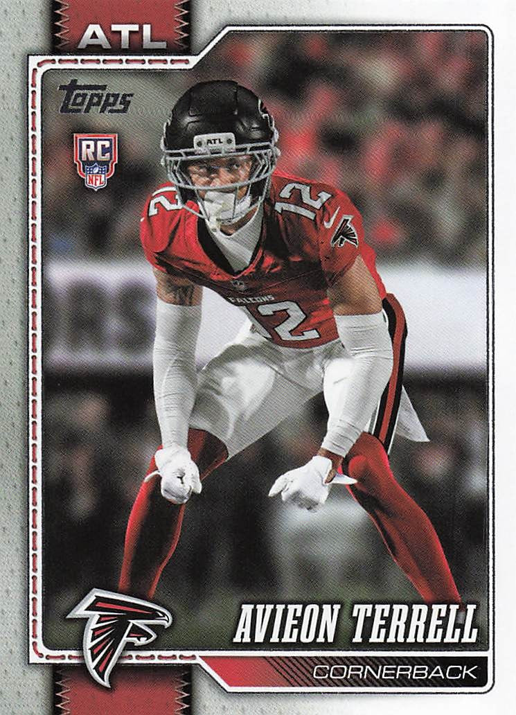 2026 Topps Flagship Football Avieon Terrell #379 RC