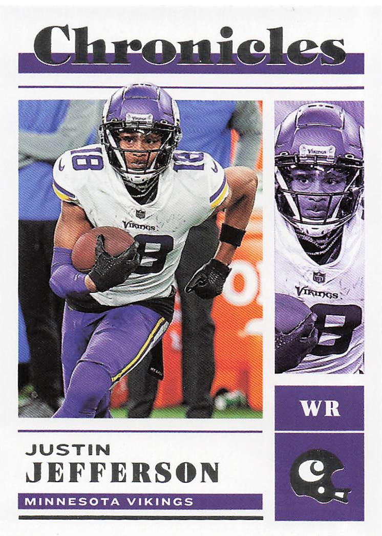 2022 Panini Chronicles Football Justin Jefferson #21
