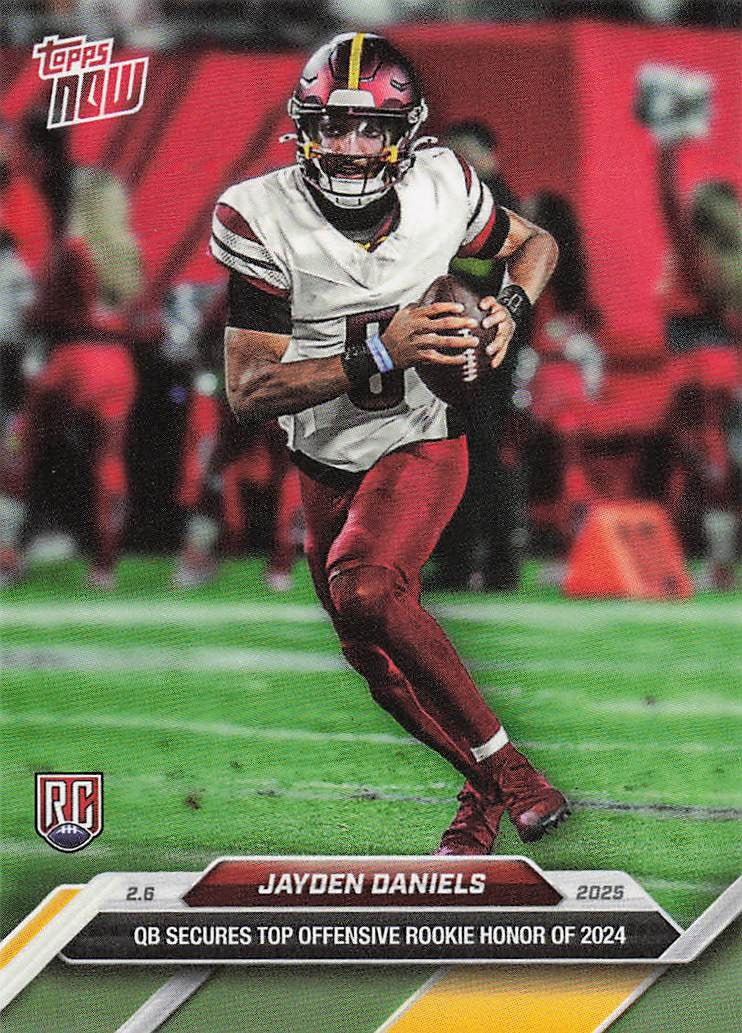 2024 Topps Now Football Jayden Daniels #24