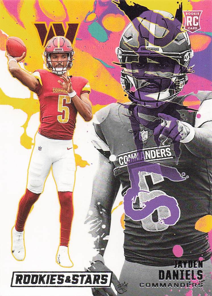 2024 Panini Rookies & Stars Football Rookie Exclusive Jayden Daniels #RE-JDS