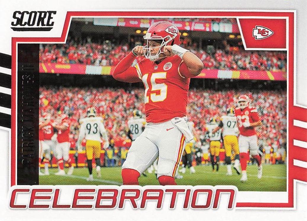 2022 Score Football Celebration Patrick Mahomes II #C-PM