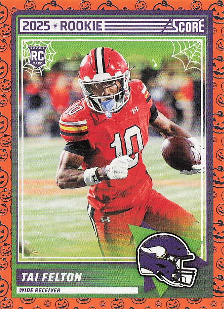 2025 Score-A-Treat Football Tai Felton #60 RC
