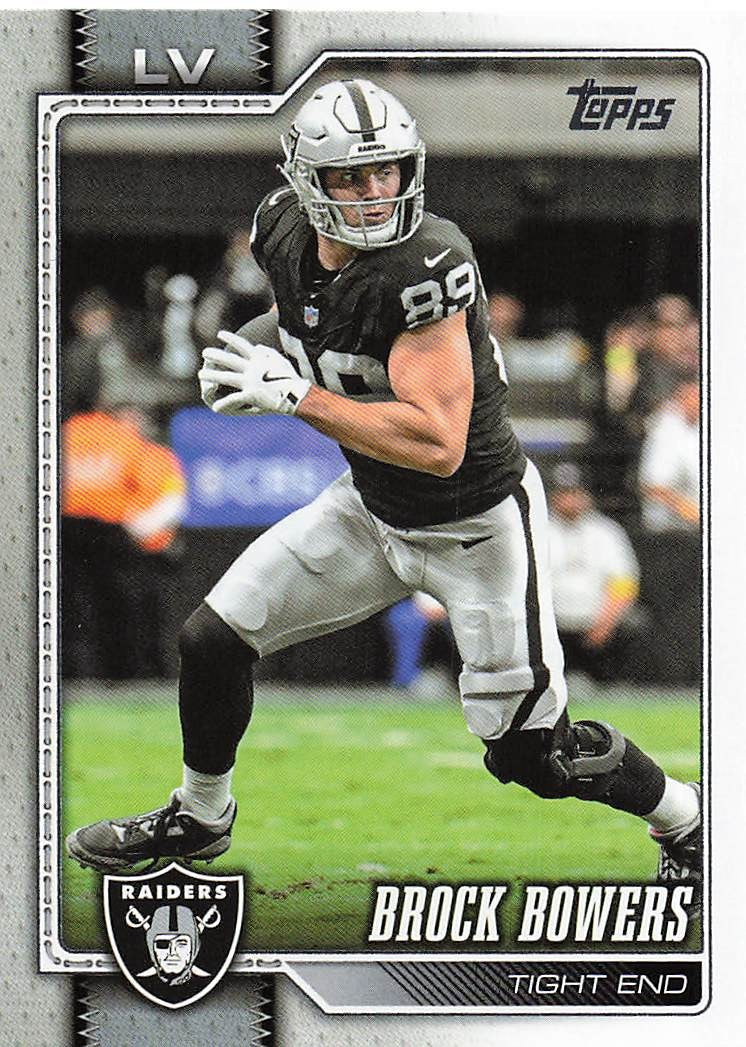 2026 Topps Flagship Football Brock Bowers #119