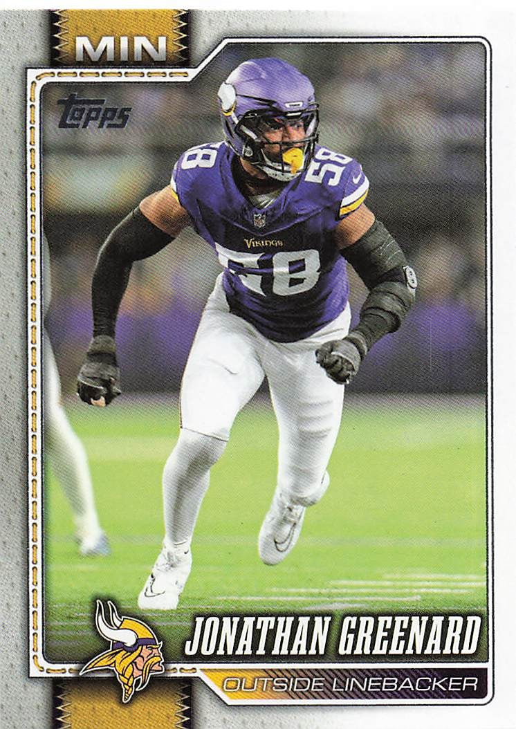 2026 Topps Flagship Football Jonathan Greenard #239
