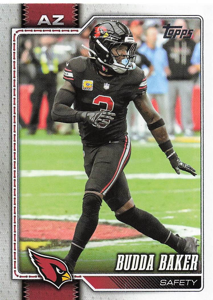 2026 Topps Flagship Football Budda Baker #201