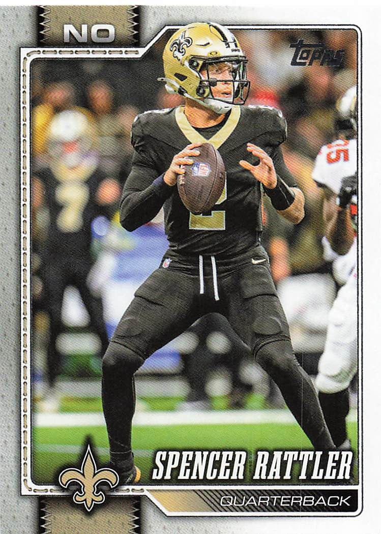 2026 Topps Flagship Football Spencer Rattler #243