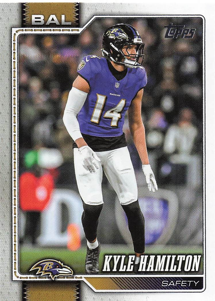 2026 Topps Flagship Football Kyle Hamilton #19