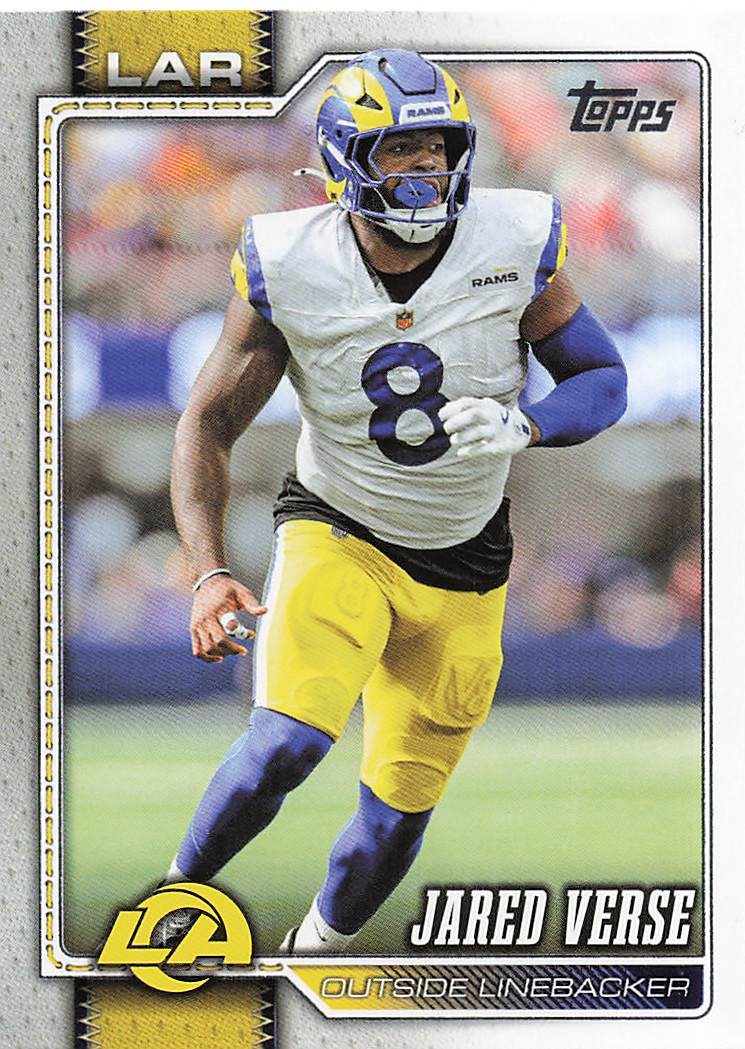 2026 Topps Flagship Football Jared Verse #231