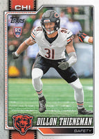 2026 Topps Flagship Football Dillon Thieneman #350 RC