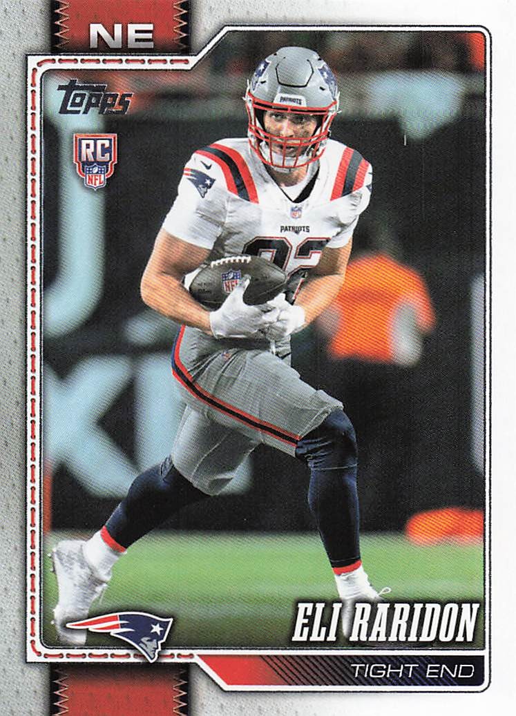 2026 Topps Flagship Football Eli Raridon #369 RC