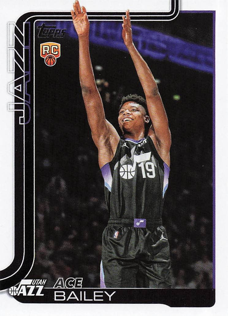 2025-26 Topps Basketball Ace Bailey #205 RC