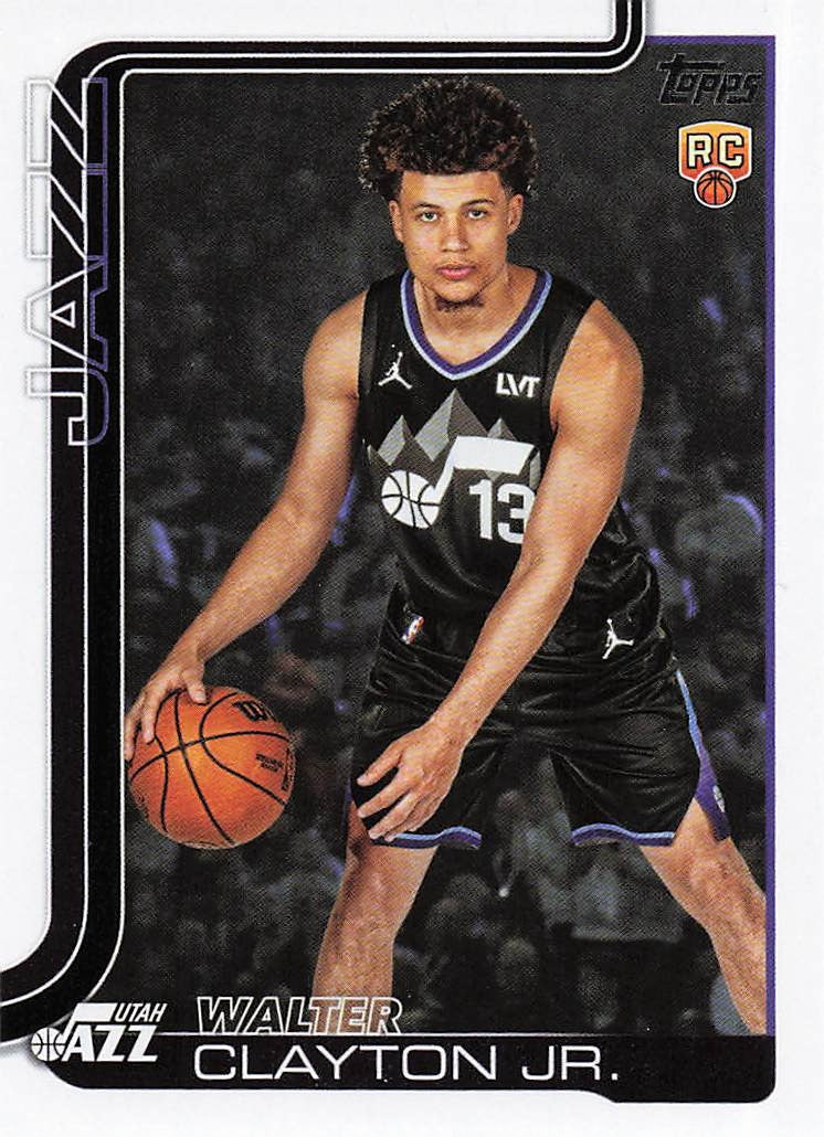 2025-26 Topps Basketball Walter Clayton Jr. #218 RC