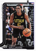 2025-26 Topps Basketball Cody Williams #130