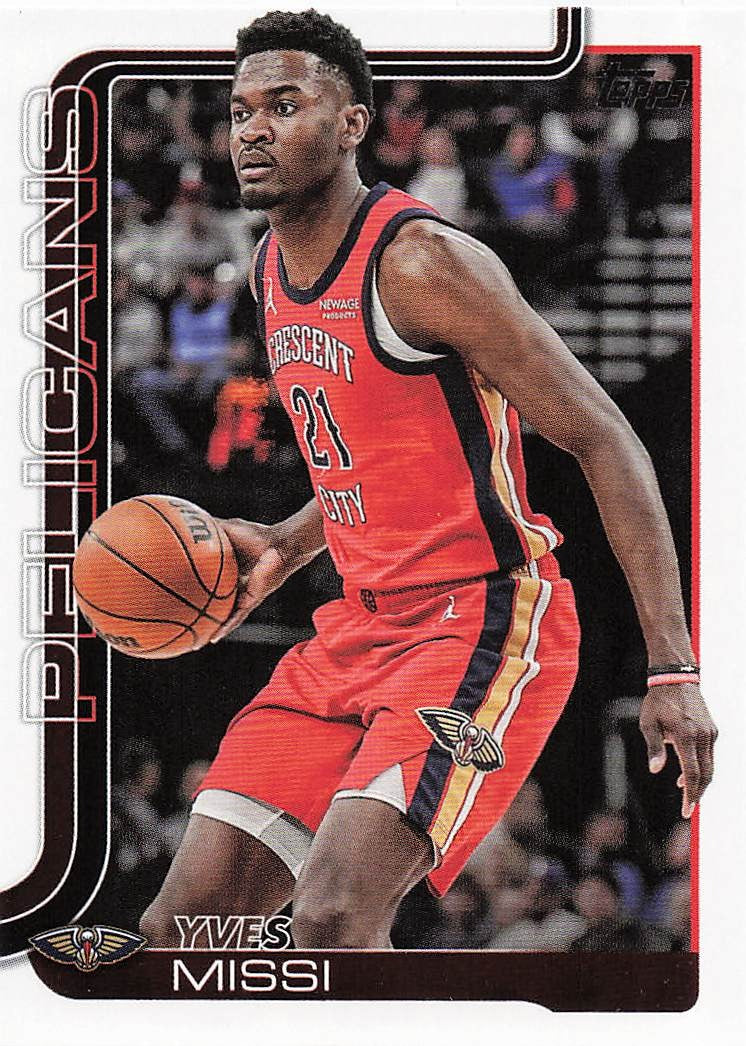 2025-26 Topps Basketball Yves Missi #191