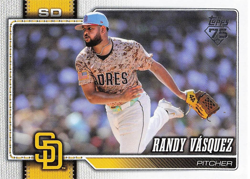2026 Topps Baseball Randy Vásquez #669