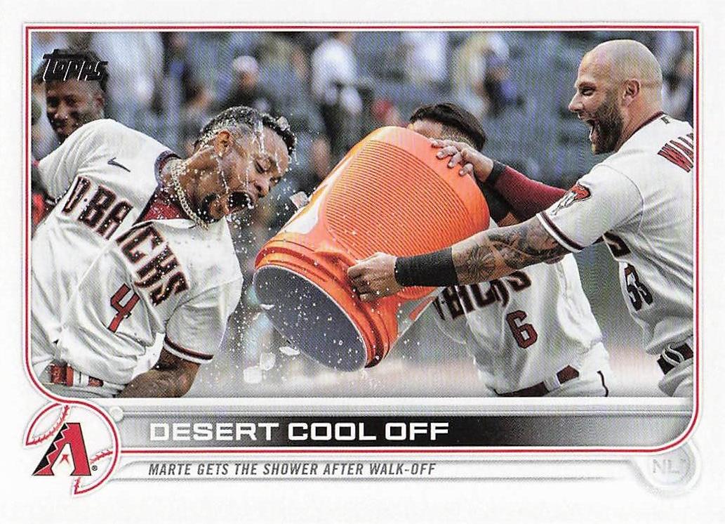 2022 Topps Update Baseball Desert Cool Off Marte / Walker #US221