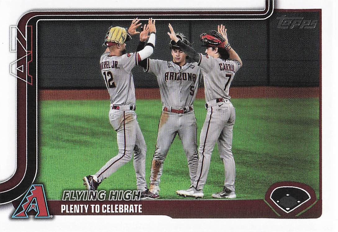2025 Topps Baseball Flying High: Plenty to Celebrate #297