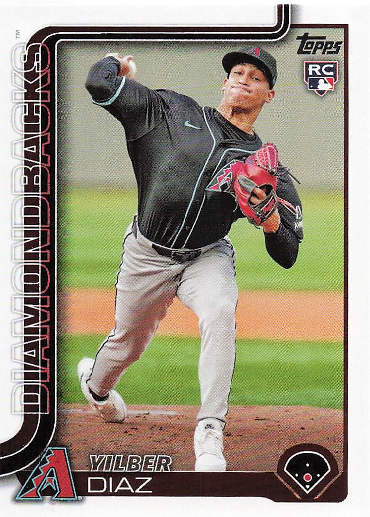 2025 Topps Baseball Yilber Diaz #104 RC