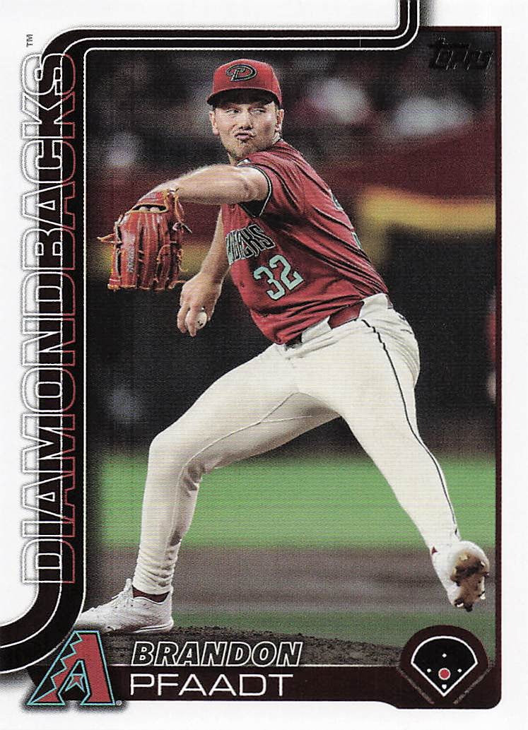 2025 Topps Baseball Brandon Pfaadt #182