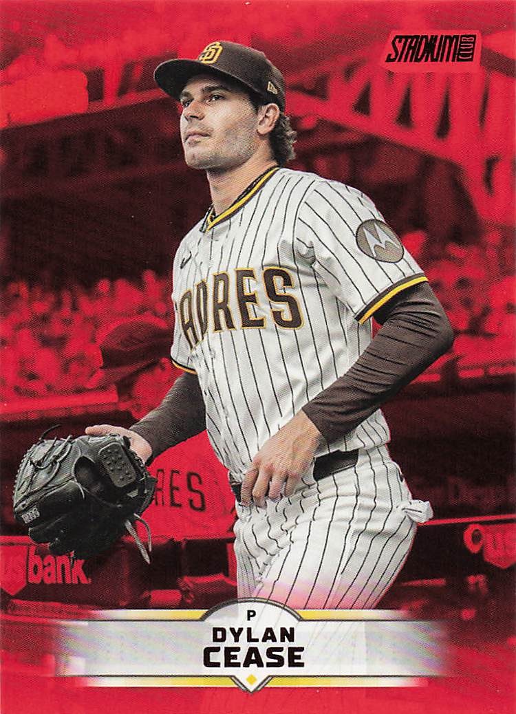 2025 Stadium Club Baseball Red Foil Dylan Cease #117