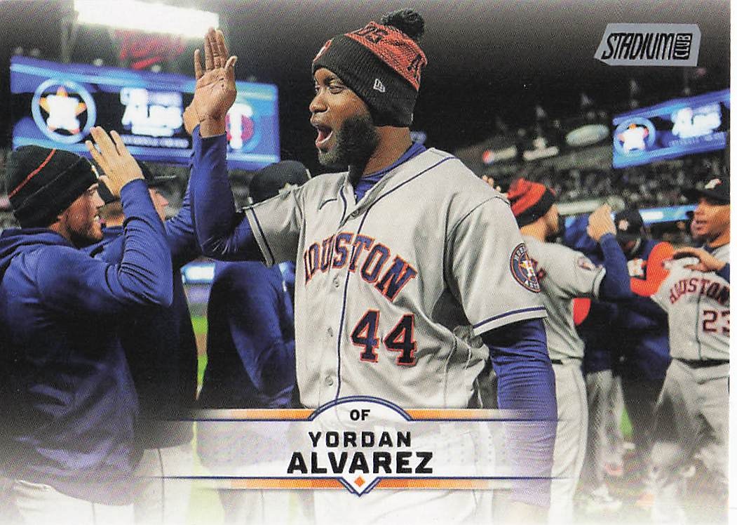 2025 Stadium Club Baseball Yordan Alvarez #75