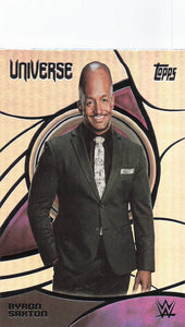 2026 Topps Universe WWE Wrestling Byron Saxton #86