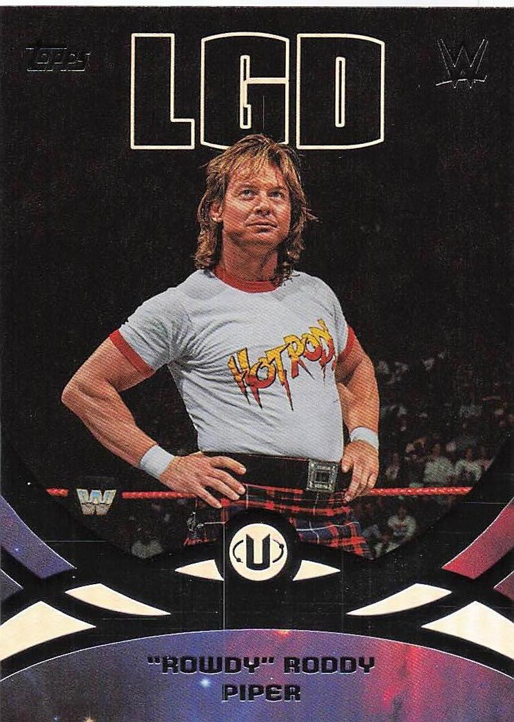 2026 Topps Universe WWE Wrestling "Rowdy" Roddy Piper #222