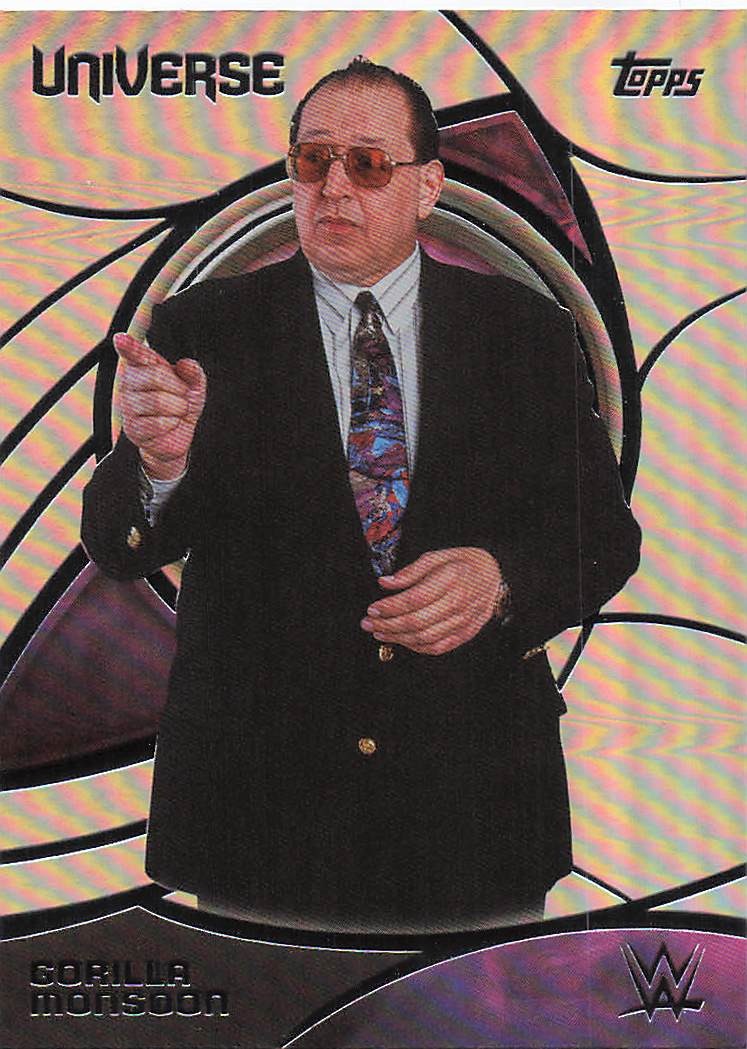 2026 Topps Universe WWE Wrestling Gorilla Monsoon #173