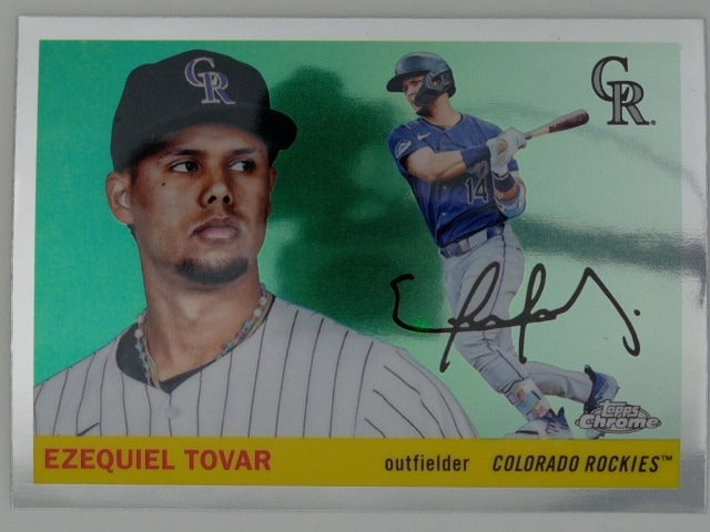 2025 Topps Chrome Platinum Baseball Ezequiel Tovar #95