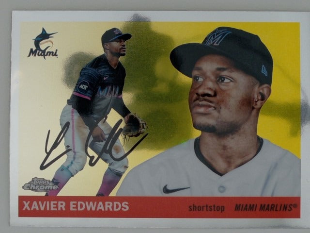 2025 Topps Chrome Platinum Baseball Xavier Edwards #88