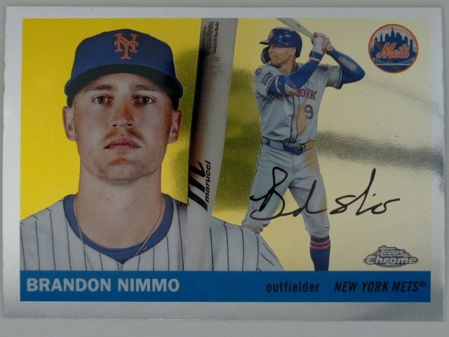 2025 Topps Chrome Platinum Baseball Brandon Nimmo #58