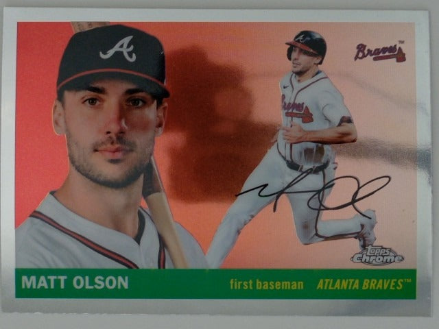 2025 Topps Chrome Platinum Baseball Matt Olson #64