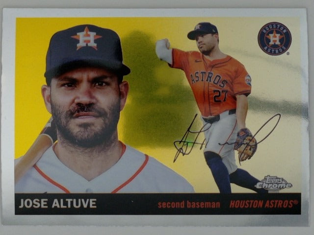2025 Topps Chrome Platinum Baseball Jose Altuve #13