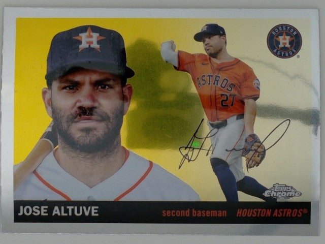 2025 Topps Chrome Platinum Baseball Jose Altuve #13