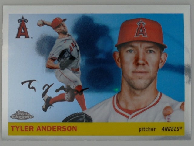 2025 Topps Chrome Platinum Baseball Tyler Anderson #34