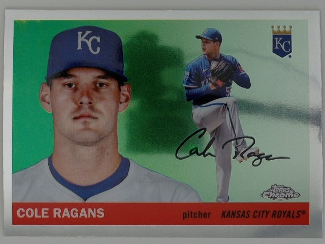 2025 Topps Chrome Platinum Baseball Cole Ragans #15