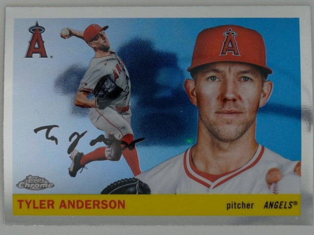 2025 Topps Chrome Platinum Baseball Tyler Anderson #34