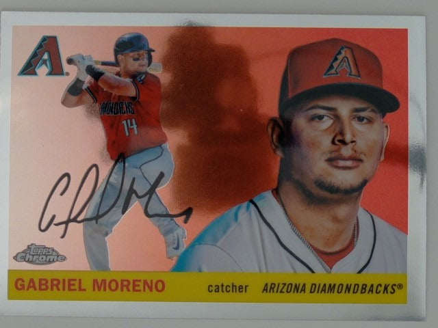 2025 Topps Chrome Platinum Baseball Gabriel Moreno #85