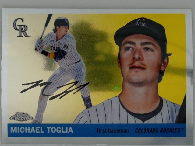 2025 Topps Chrome Platinum Baseball Michael Toglia #50
