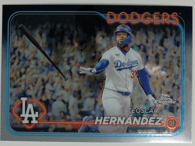 2024 Topps Chrome Baseball Teoscar Hernández #57