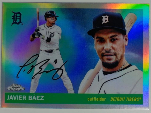 2025 Topps Chrome Platinum Baseball Refractor Javier Báez #31