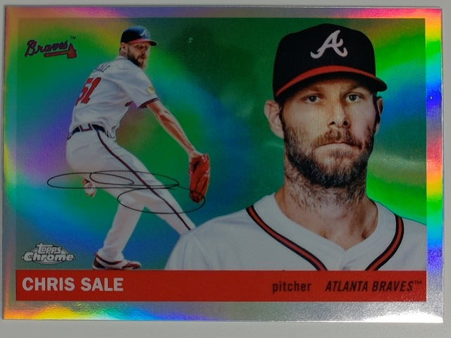 2025 Topps Chrome Platinum Baseball Refractor Chris Sale #49
