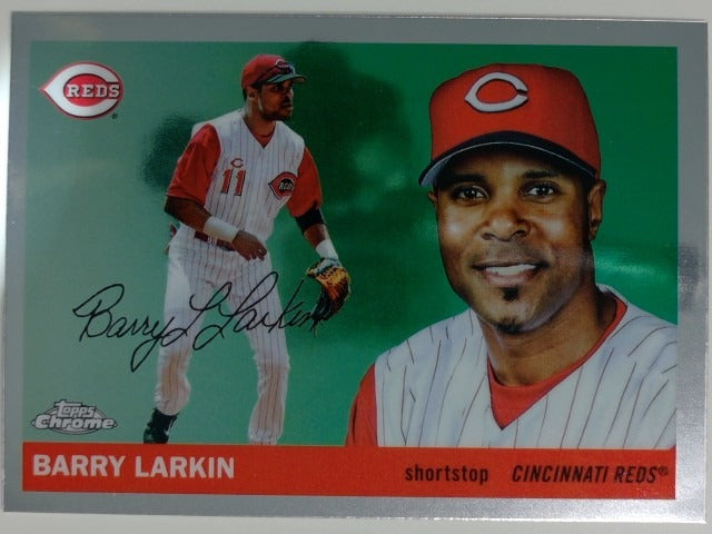2025 Topps Chrome Platinum Baseball Barry Larkin #451